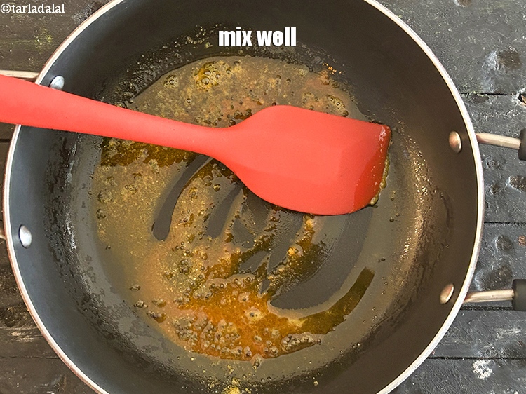 Step 9 – Mix well.