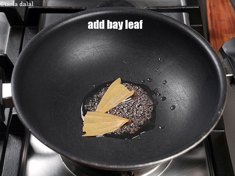 Step 8 – Add 1 bay leaf.
