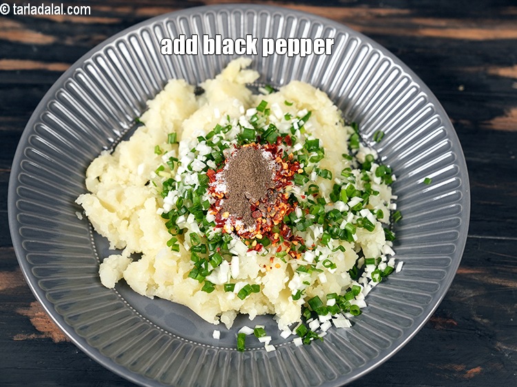 Step 8 – Add freshly ground black pepper to taste.