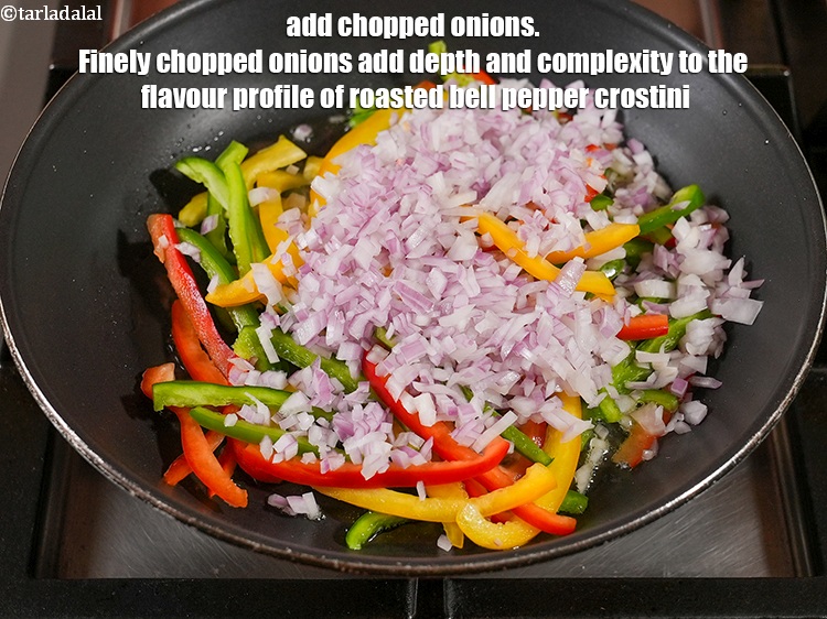 Step 8 – Add &frac12; cup&nbsp;<a href="https://www.tarladalal.com/glossary-chopped-onions-722i">chopped onions</a>. Finely chopped onions add depth and complexity to the flavor …