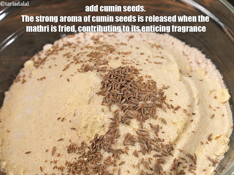 Step 8 – Add &frac12; tsp <a href="https://www.tarladalal.com/glossary-cumin-seeds-jeera-zeera-381i">cumin seeds (jeera)</a>. The strong aroma of cumin seeds is released …