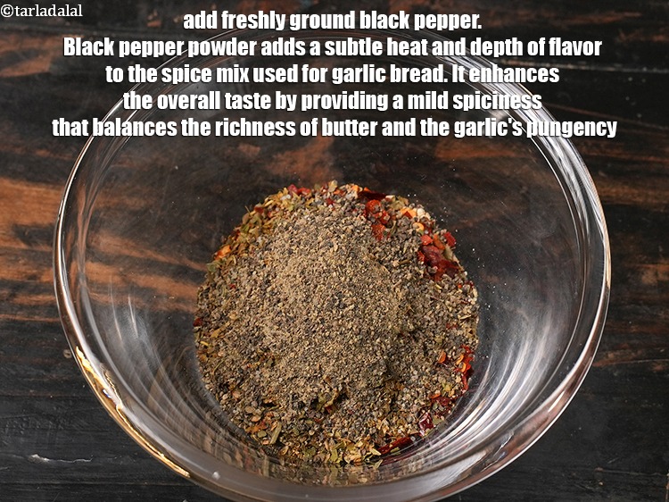 Step 8 – Add &frac14; tsp <a href="https://www.tarladalal.com/glossary-freshly-ground-black-pepper-kalimirch-powder-kali-mirch-ka-powder-567i">freshly ground black pepper (kalimirch)</a>. Black pepper powder adds a subtle …