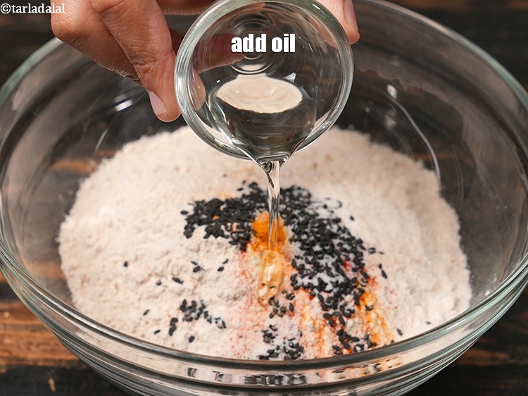Step 8 – Add 1 tsp oil.