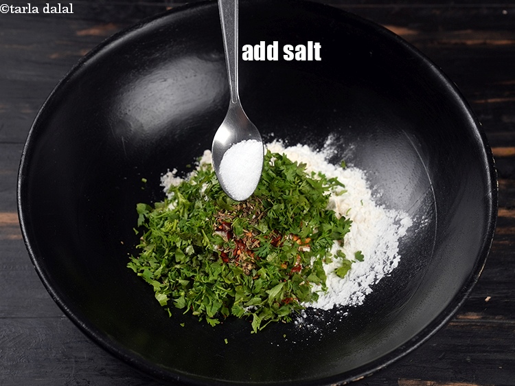 Step 8 – Add salt to taste.