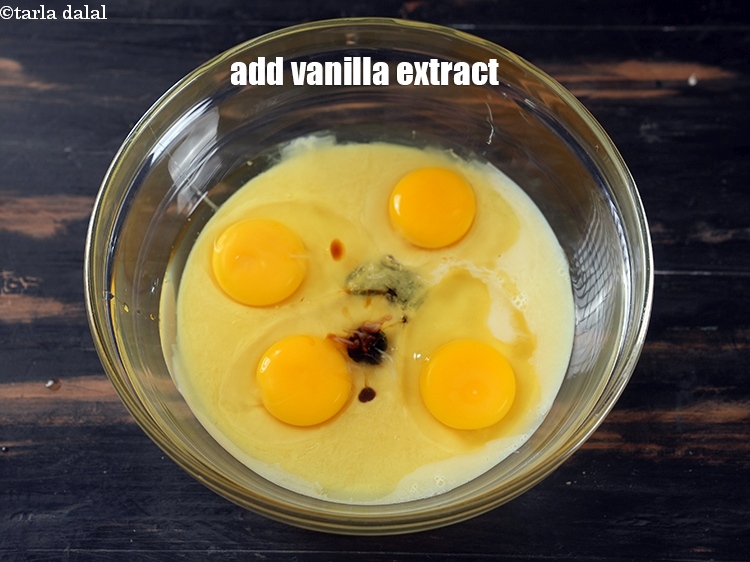Step 8 – Add 1 tsp vanilla extract.