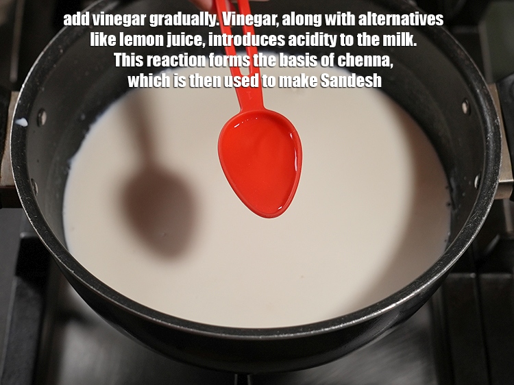 Step 8 – Add 2 tbsp <a href="https://www.tarladalal.com/glossary-vinegar-sirka-cooking-vinegar-341i">vinegar</a> gradually. Vinegar, along with alternatives like lemon juice, introduces acidity …