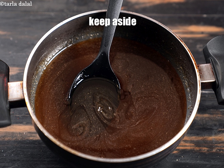 Step 9 – Remove from the fire and keep aside.