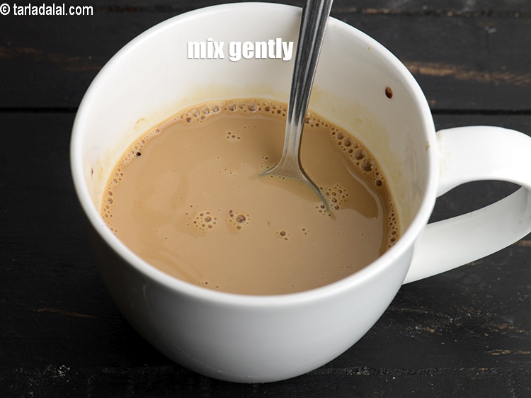 Step 8 – Mix gently.