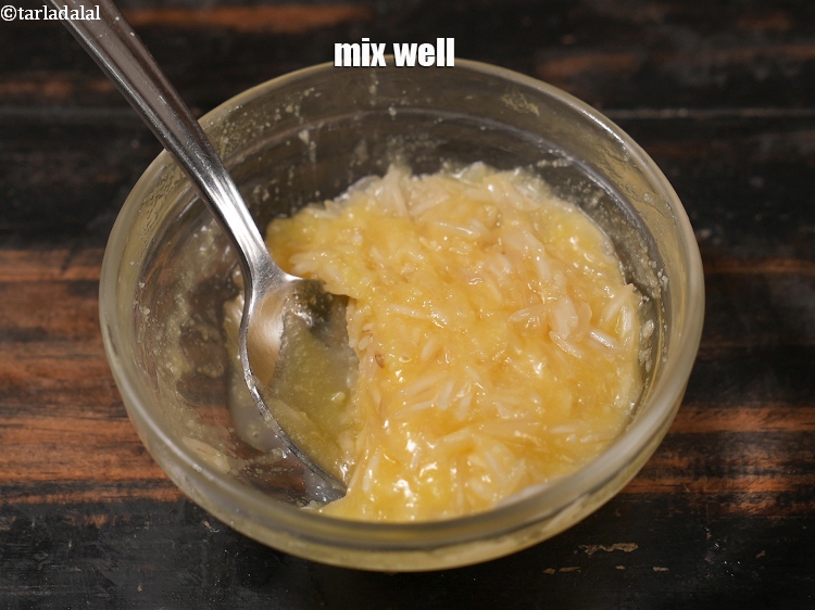 Step 8 – Mix well and keep aside. Alternatively, you can even quickly saut&eacute; the rice in ghee …