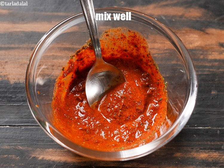 Step 8 – Mix well and keep aside.
