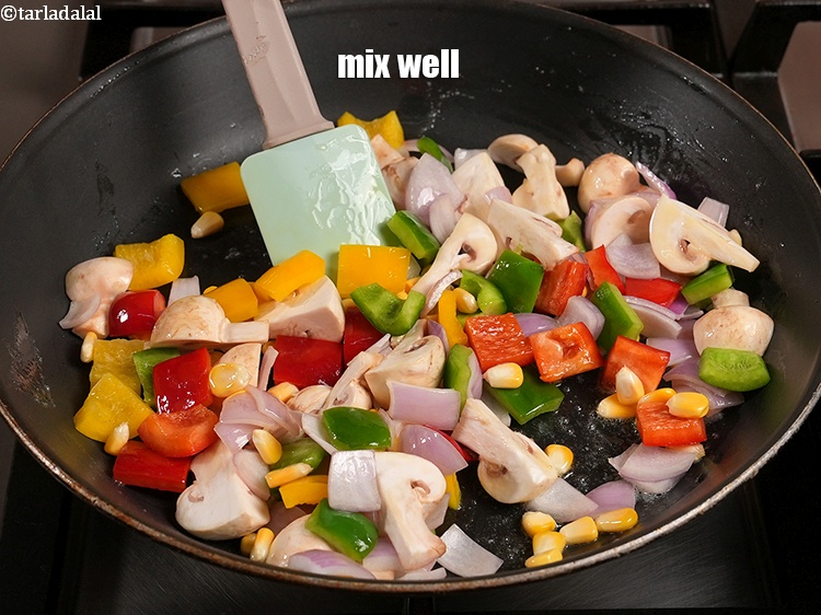 Step 8 – Mix well.