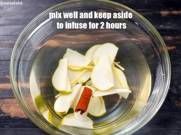 Step 8 – Mix well and keep aside to infuse for 2 hours.