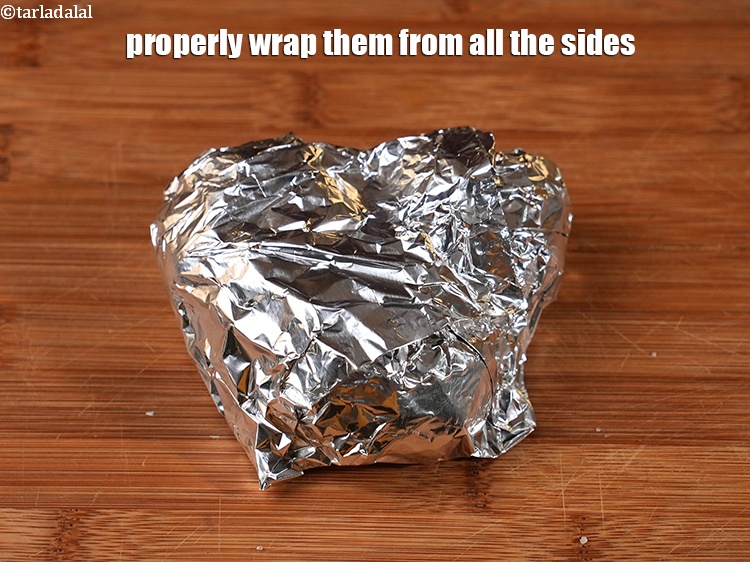 Step 8 – Properly wrap them from all the sides.