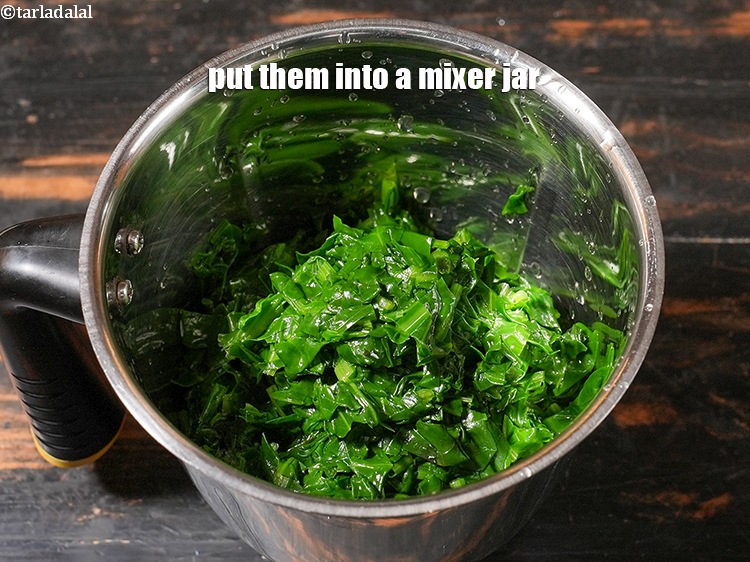 Step 8 – Put them into a mixer jar.