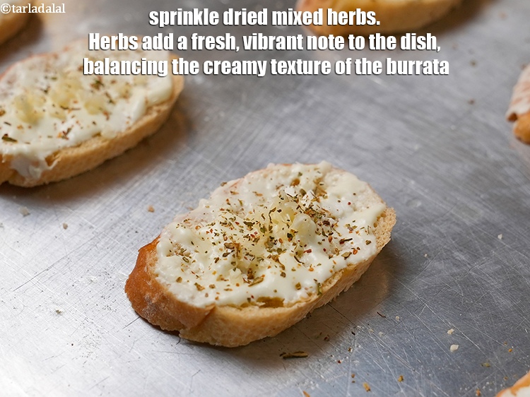 Step 8 – Sprinkle 1/8 tsp of <a href="https://www.tarladalal.com/glossary-dried-mixed-herbs-466i">dried mixed herbs</a>. Herbs add a fresh, vibrant note to …