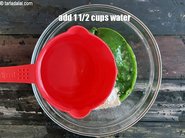 Step 15 – Add&nbsp;<meta charset="UTF-8" />1&frac12; cups of water.