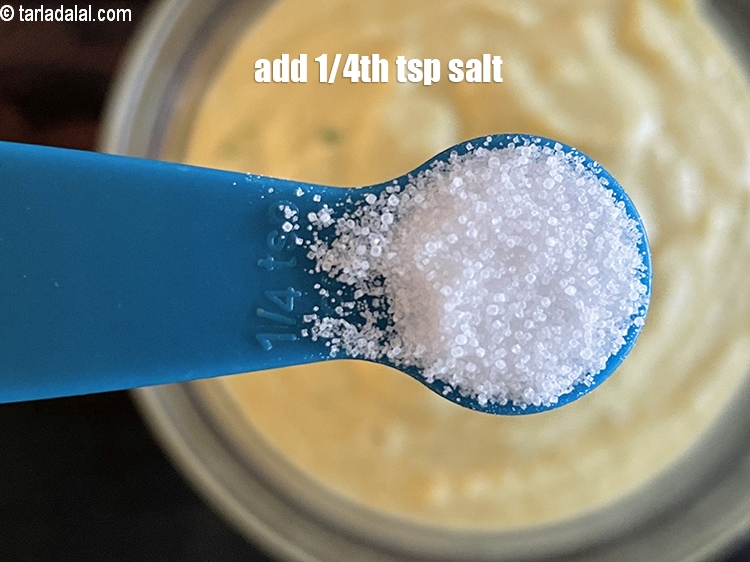 Step 15 – Add salt to taste. We added 1/4&nbsp;tsp salt.