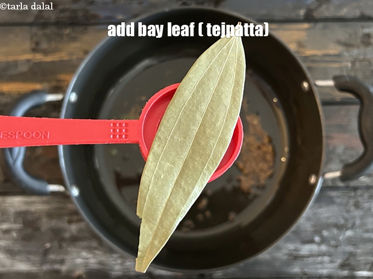 Step 8 – Add&nbsp;<meta charset="UTF-8" />1&nbsp;<a href="glossary-bay-leaf-tejpatta-bay-leaves-189i">bayleaf (tejpatta)</a>.
