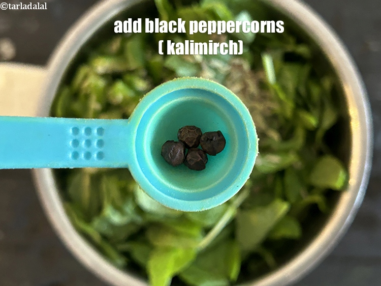 Step 18 – Add&nbsp;<meta charset="UTF-8" />3 to 4&nbsp;<a href="glossary-black-peppercorns-kali-mirch-kalimirch-566i">black peppercorns (kalimirch)</a>.