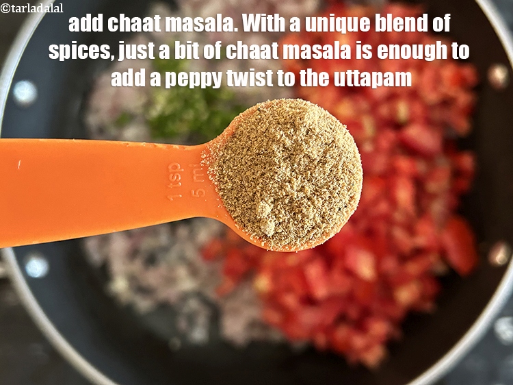 Step 16 – Add 1 tsp chaat masala.&nbsp;<meta charset="UTF-8" />With a unique blend of spicy, salty and sour …