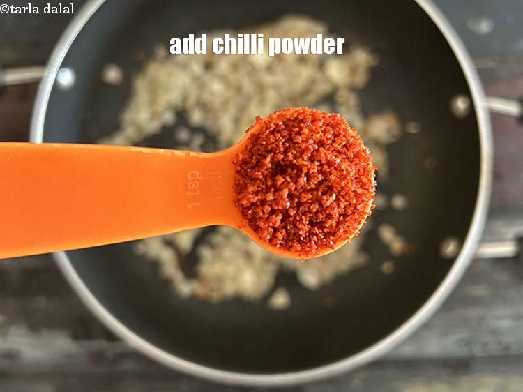 Step 10 – <meta charset="UTF-8" /> Add <meta charset="UTF-8" />1 tsp&nbsp;<a href="glossary-chilli-powder-red-chilli-powder-339i">chilli powder</a>.