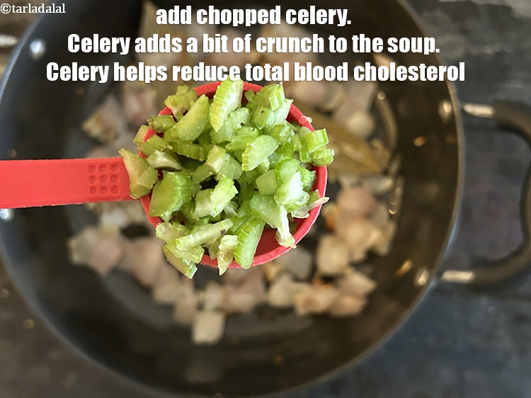 Step 20 – Add&nbsp;<meta charset="UTF-8" />2 tbsp&nbsp;roughly&nbsp;<a href="glossary-chopped-celery-799i">chopped celery (ajmoda)</a>.&nbsp;<meta charset="UTF-8" />Celery adds a bit of crunch to …