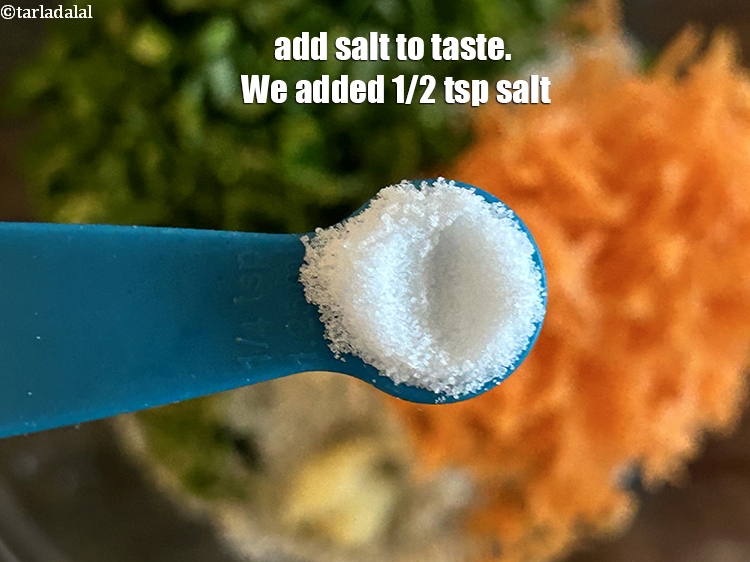 Step 9 – Add salt to taste. We added 1/2&nbsp;tsp salt.