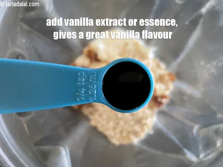 Step 9 – Add&nbsp;<meta charset="UTF-8" />1/4 tsp vanilla extract or&nbsp;<a href="glossary-vanilla-essence-406i">vanilla essence</a>.