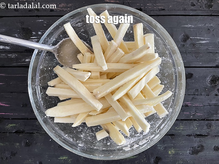 Step 15 – Toss again.