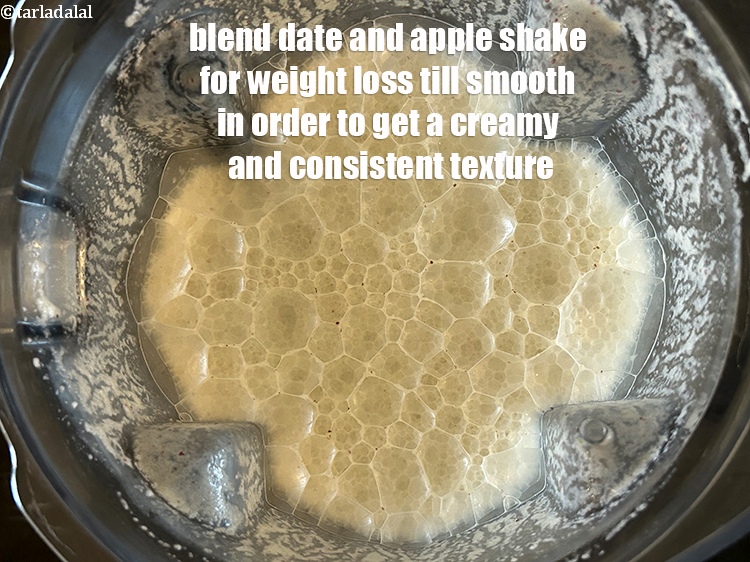 Step 13 – <meta charset="UTF-8" /> Blend <strong>date and apple shake&nbsp;for weight loss&nbsp;</strong>till smooth&nbsp;in order to get a …