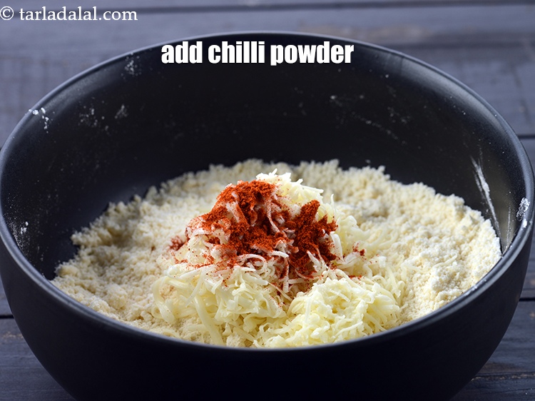 Step 8 – Add 1/4 tsp&nbsp;<a href="https://www.tarladalal.com/glossary-chilli-powder-red-chilli-powder-339i">chilli powder</a>.<br /> &nbsp;
