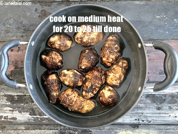 Step 18 – Cook on medium flame&nbsp;for 20&nbsp;to 25 minutes until done.&nbsp;