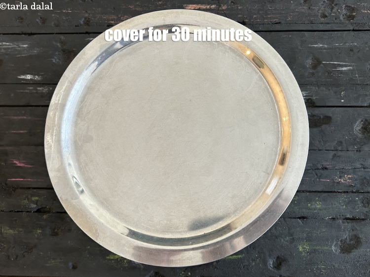 Step 9 – Cover for&nbsp;30 minutes.