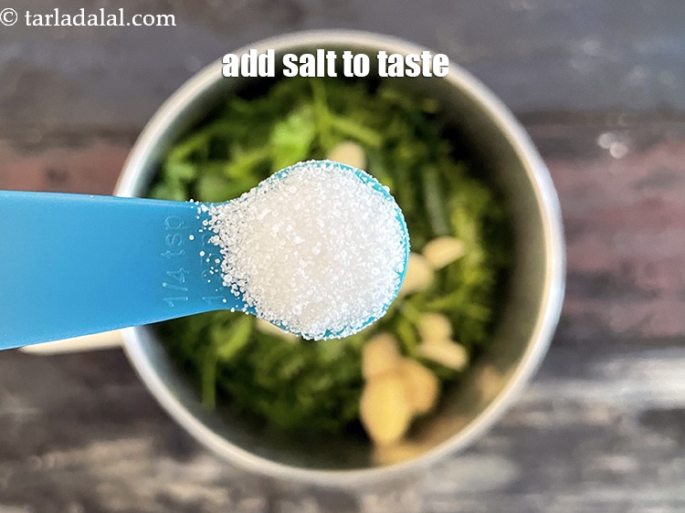 Step 11 – Add salt to taste. We added 1/4&nbsp;tsp salt.