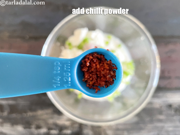 Step 12 – Add&nbsp;<meta charset="UTF-8" />2&nbsp;pinches&nbsp;<a href="glossary-chilli-powder-red-chilli-powder-339i">chilli powder</a>.