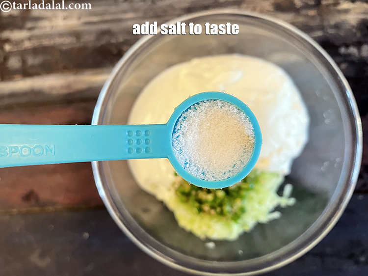 Step 12 – Add salt to taste. We used&nbsp;