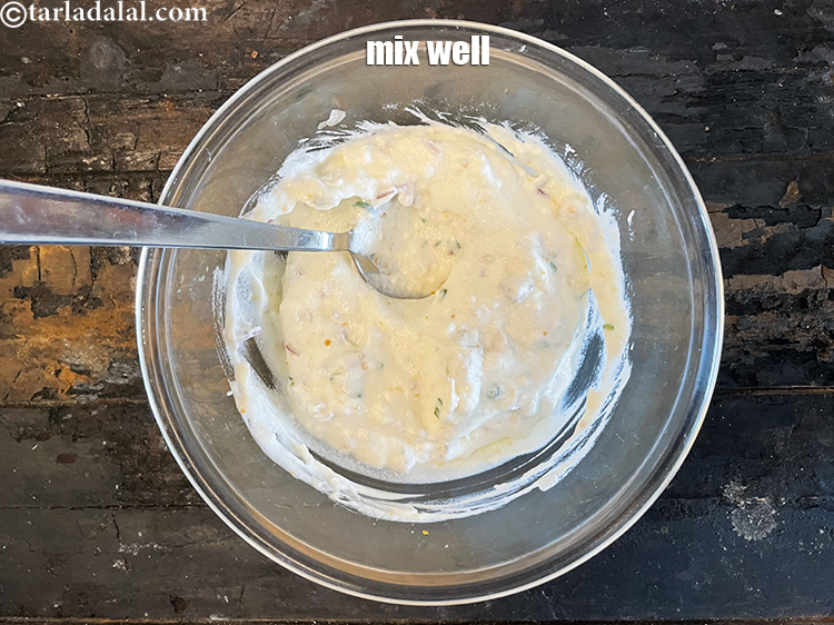 Step 12 – Mix well.