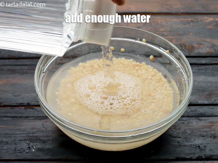 Step 12 – Add enough water.&nbsp;