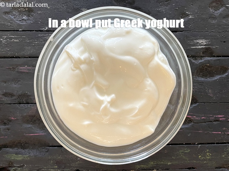 Step 11 – To make&nbsp;<strong>Greek yoghurt with cocoa powder and honey</strong> in a bowl put 1 cup Greek …