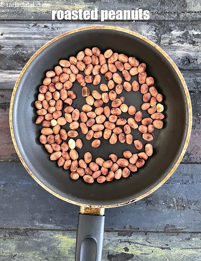Step 9 – Roasted peanuts.