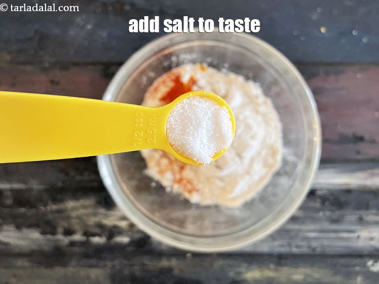 Step 12 – Add salt to taste. We added 1/2&nbsp;tsp salt.