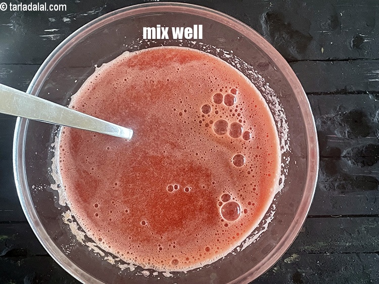 Step 9 – Mix well.