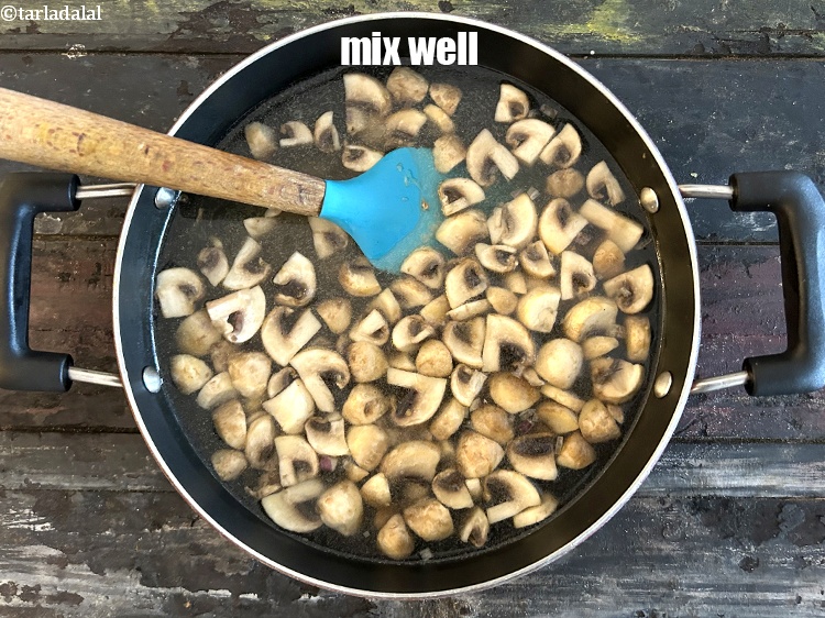 स्टेप 9 – अच्छी तरह से मलाएं।