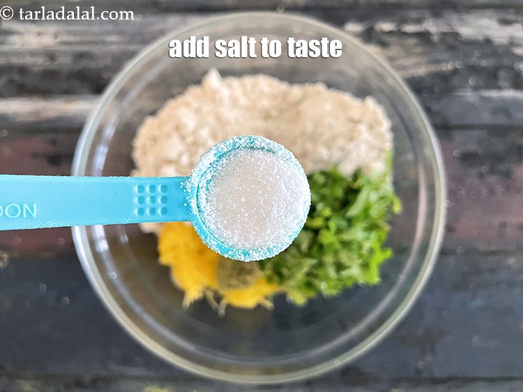 Step 11 – Add salt to taste. We added 1/2 tsp salt.