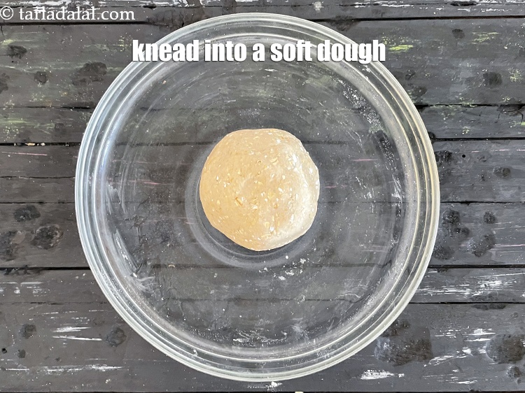 Step 10 – Knead into a soft dough.