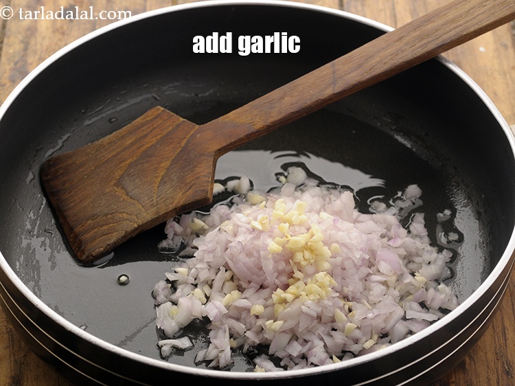 Step 7 – Add garlic.