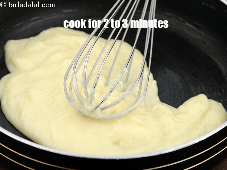 Step 8 – Cook on a medium flame for 2 to 3 minutes or till it gets thick, …