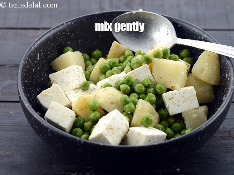 Step 8 – Mix gently. Keep aside for 10 minutes.