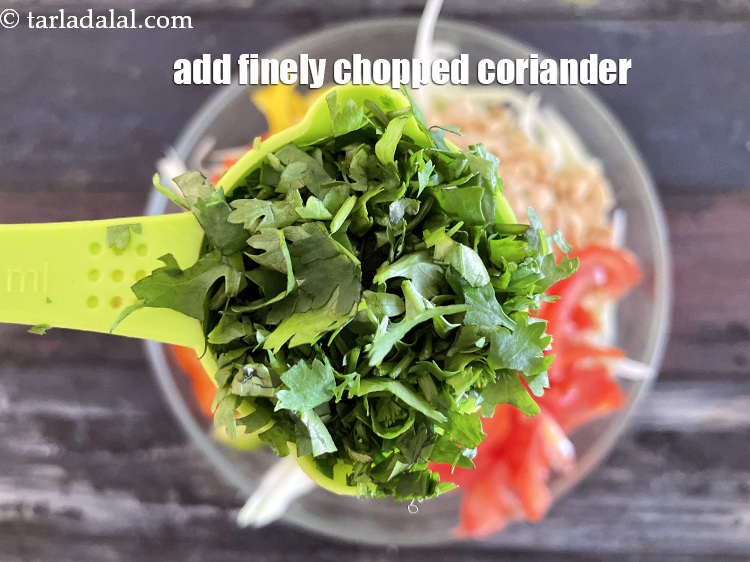 Step 20 – Add&nbsp;<meta charset="UTF-8" />1/4 cup&nbsp;finely&nbsp;<a href="glossary-chopped-coriander-783i">chopped coriander (dhania)</a>.