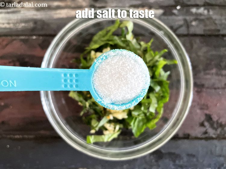 Step 29 – Add salt to taste. We added 1/2 tsp salt.